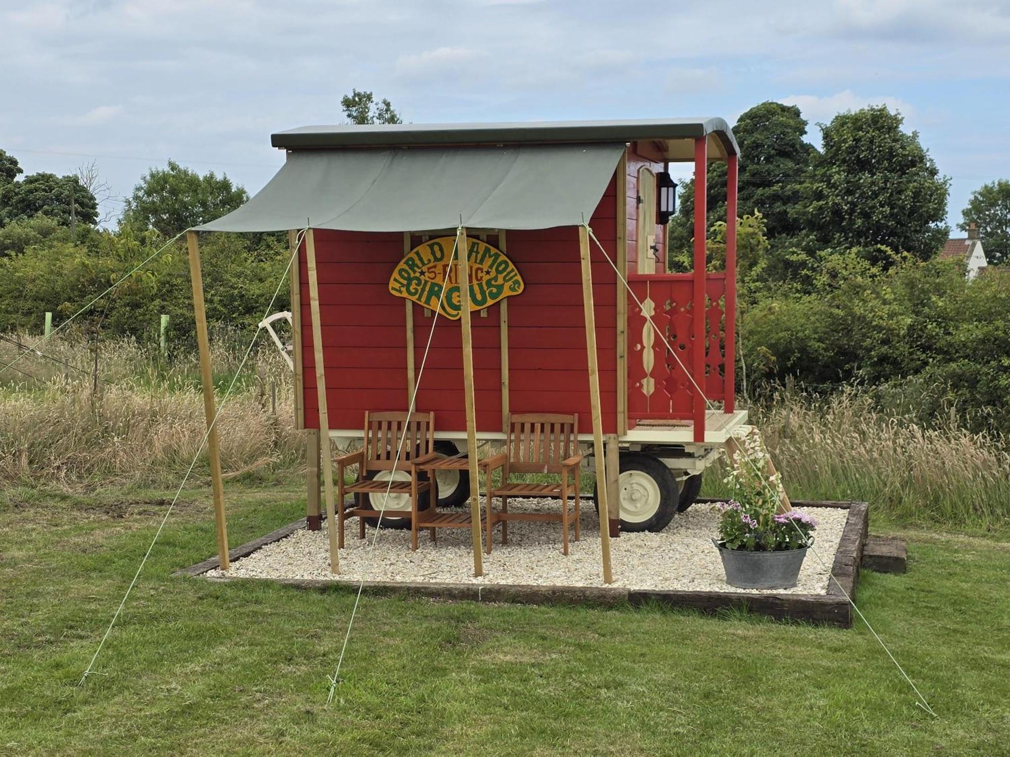 Restored Circus Wagon Saltburn-by-the-Sea