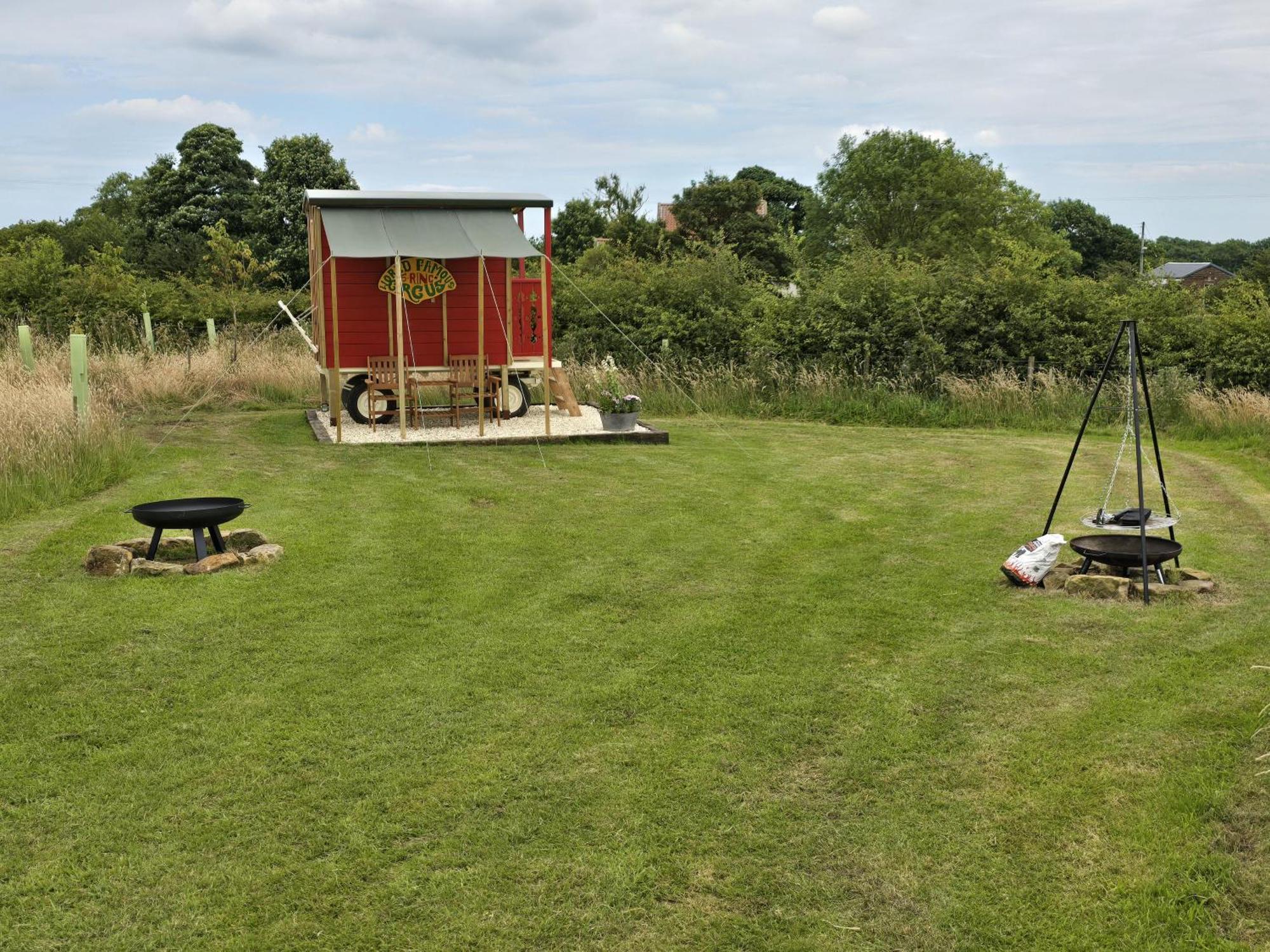 Restored Circus Wagon Saltburn-by-the-Sea